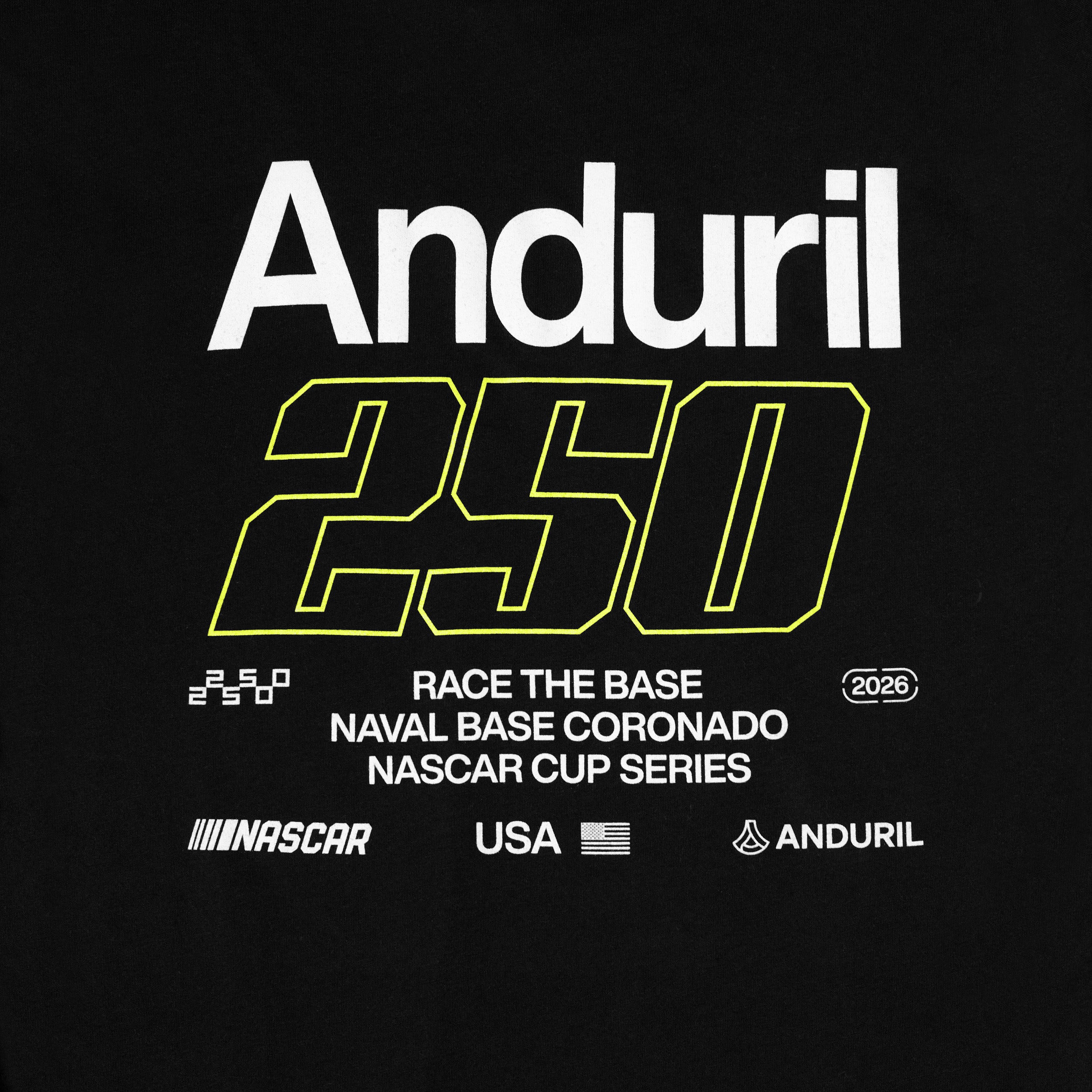 Anduril 250 'Race the Base' T-Shirt