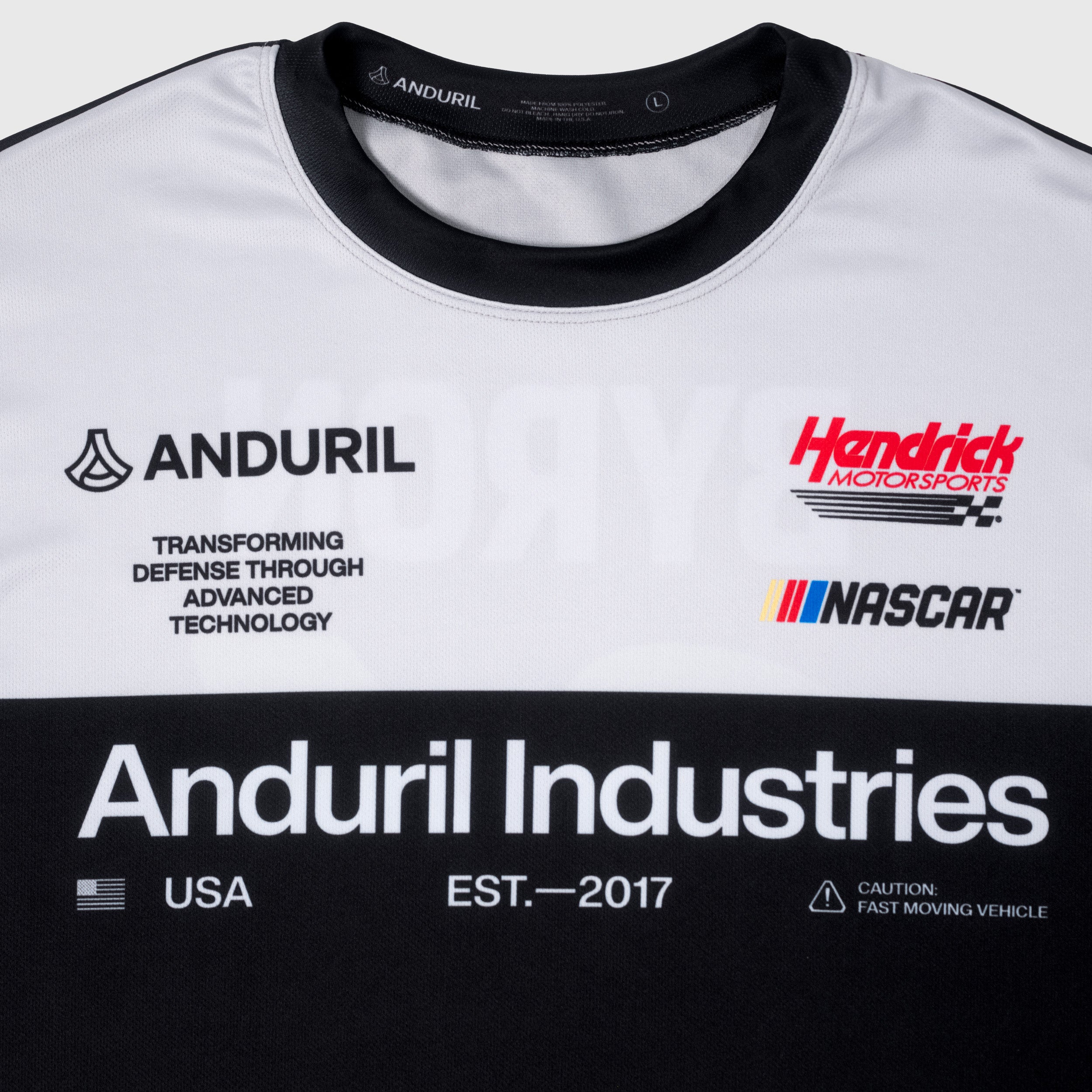 Anduril 250 William Byron #24 Long-Sleeve Jersey