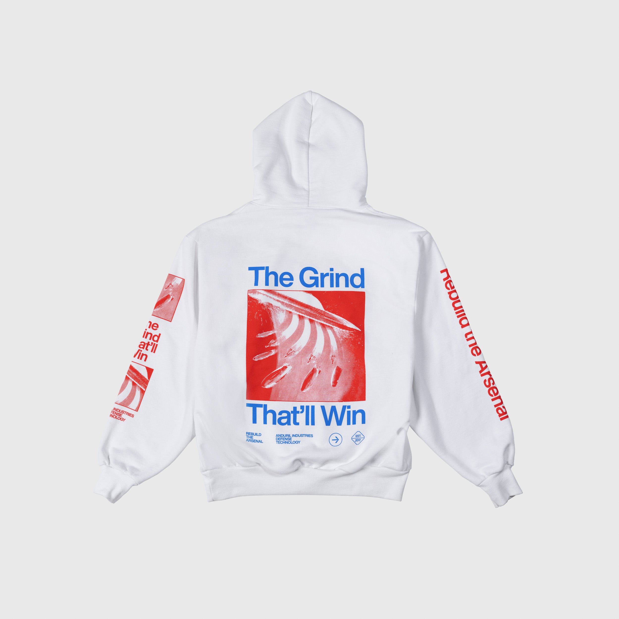 Rebuild the Arsenal 'The Grind That'll Win' Hoodie