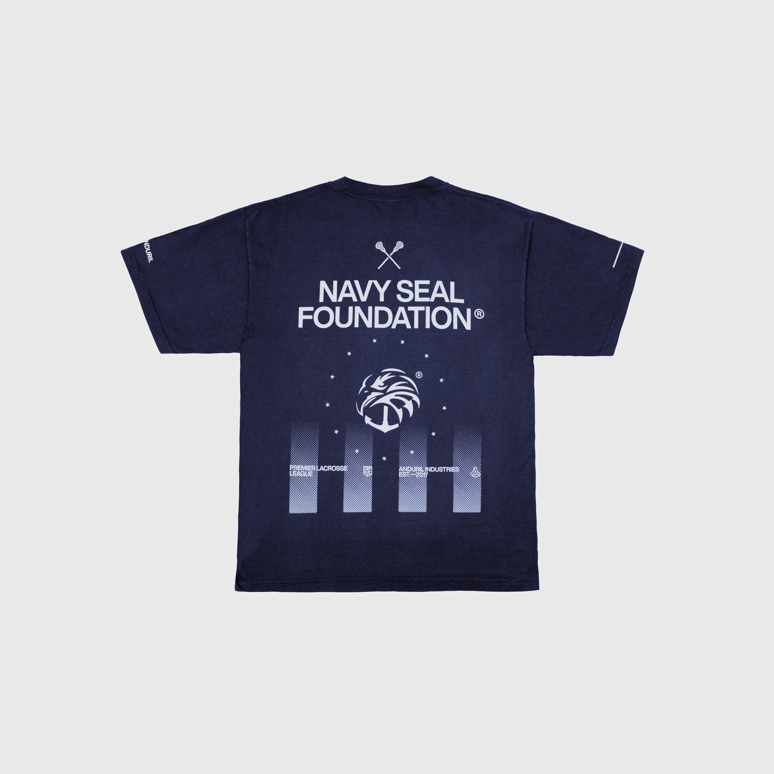 Anduril X Premier Lacrosse League Navy SEAL Foundation T-Shirt