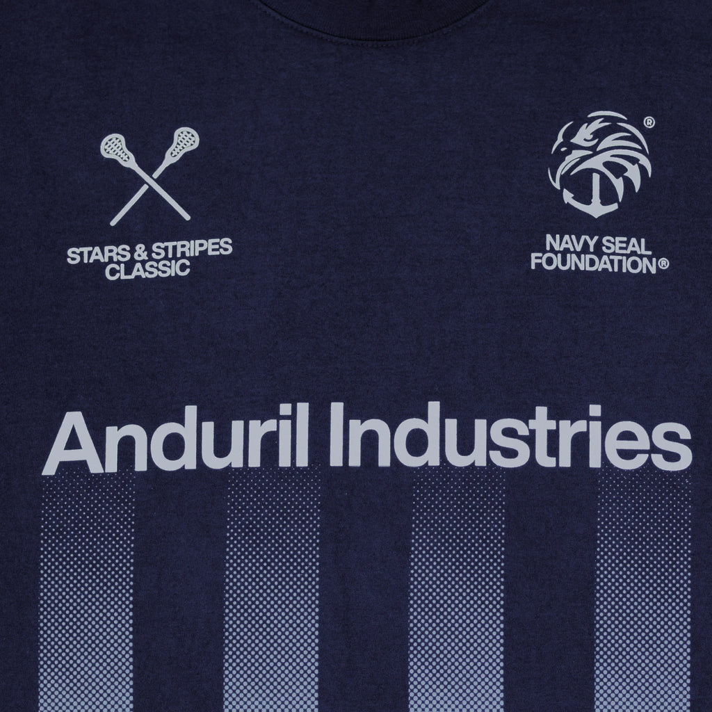 Anduril X Premier Lacrosse League Navy SEAL Foundation T-Shirt