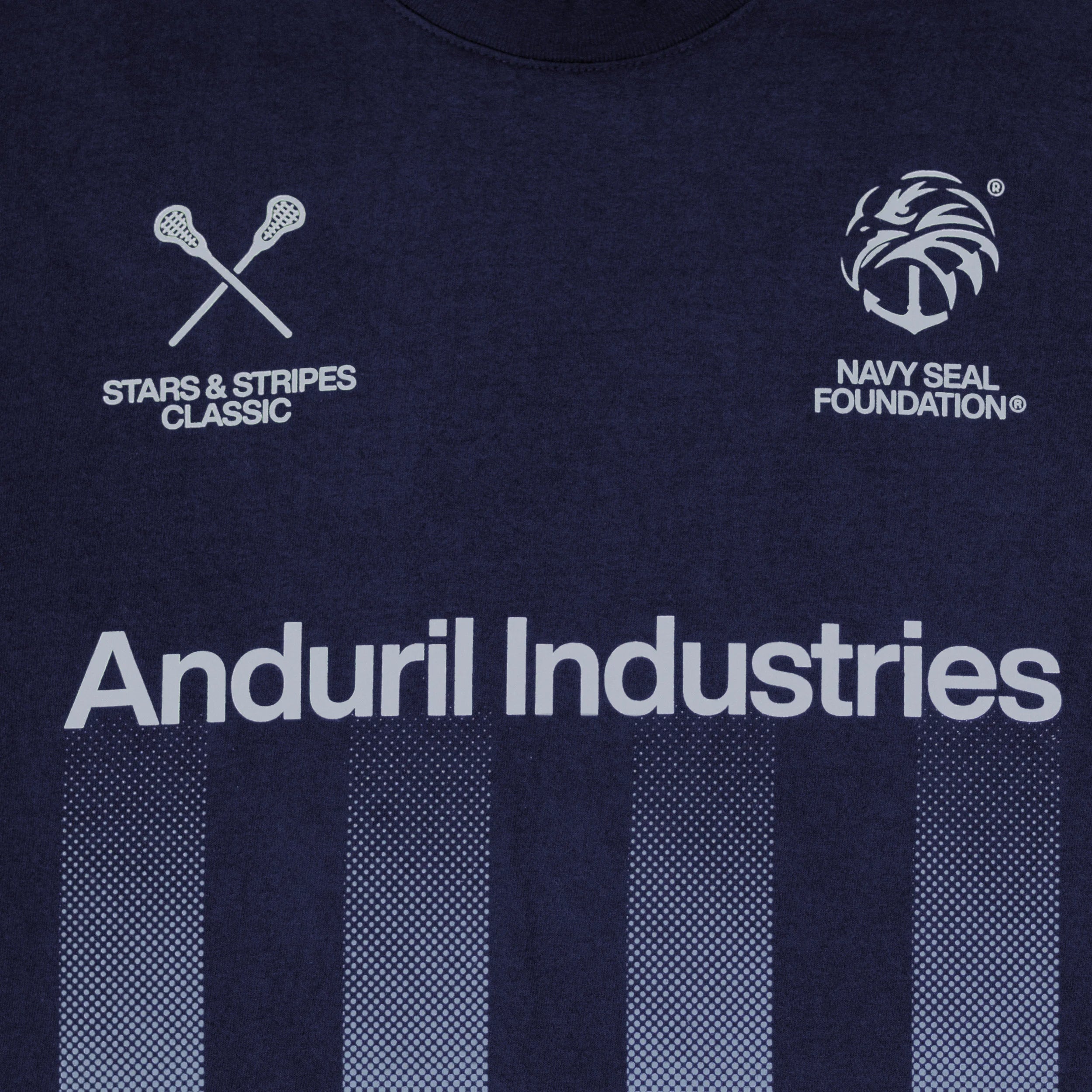 Anduril X Premier Lacrosse League Navy SEAL Foundation T-Shirt