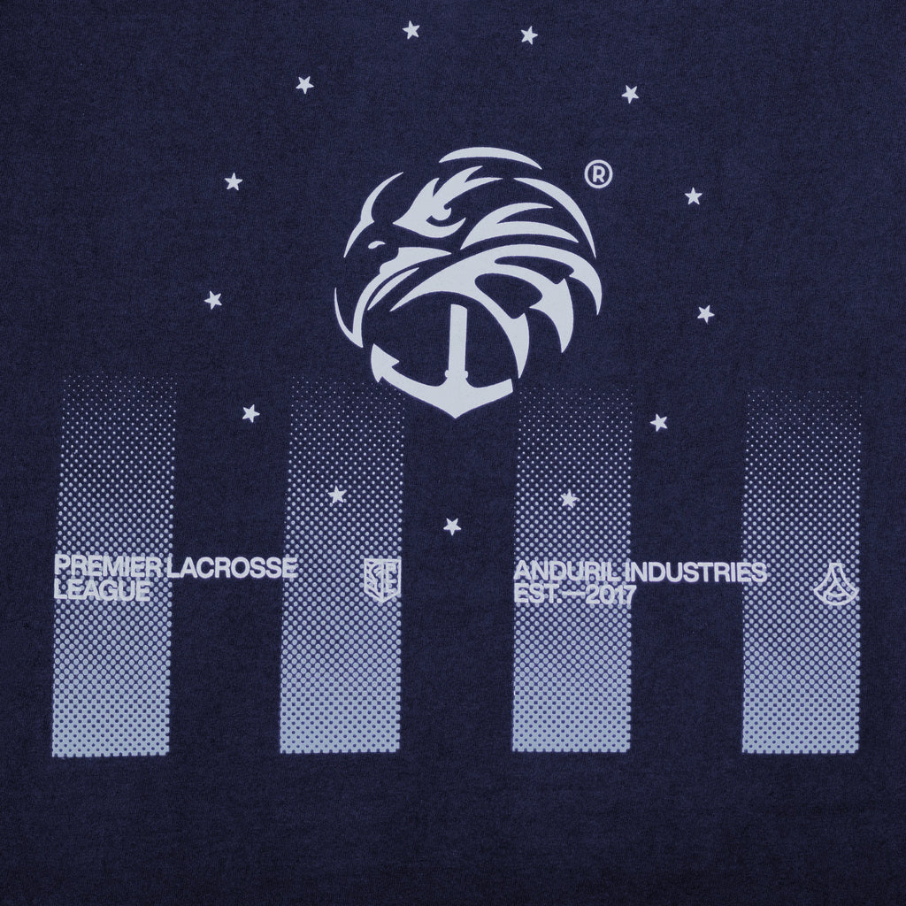 Anduril X Premier Lacrosse League Navy SEAL Foundation T-Shirt