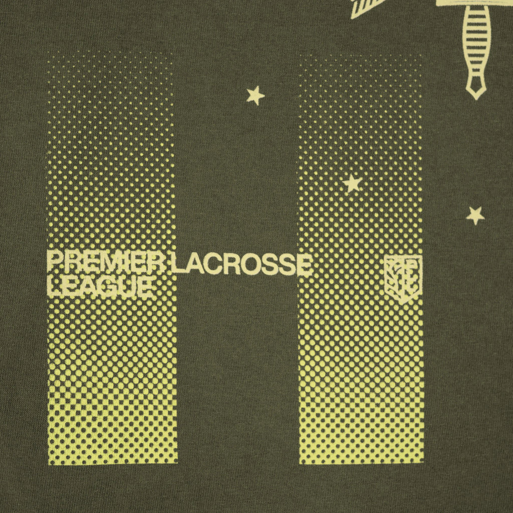Anduril X Premier Lacrosse League Green Beret Foundation T-Shirt
