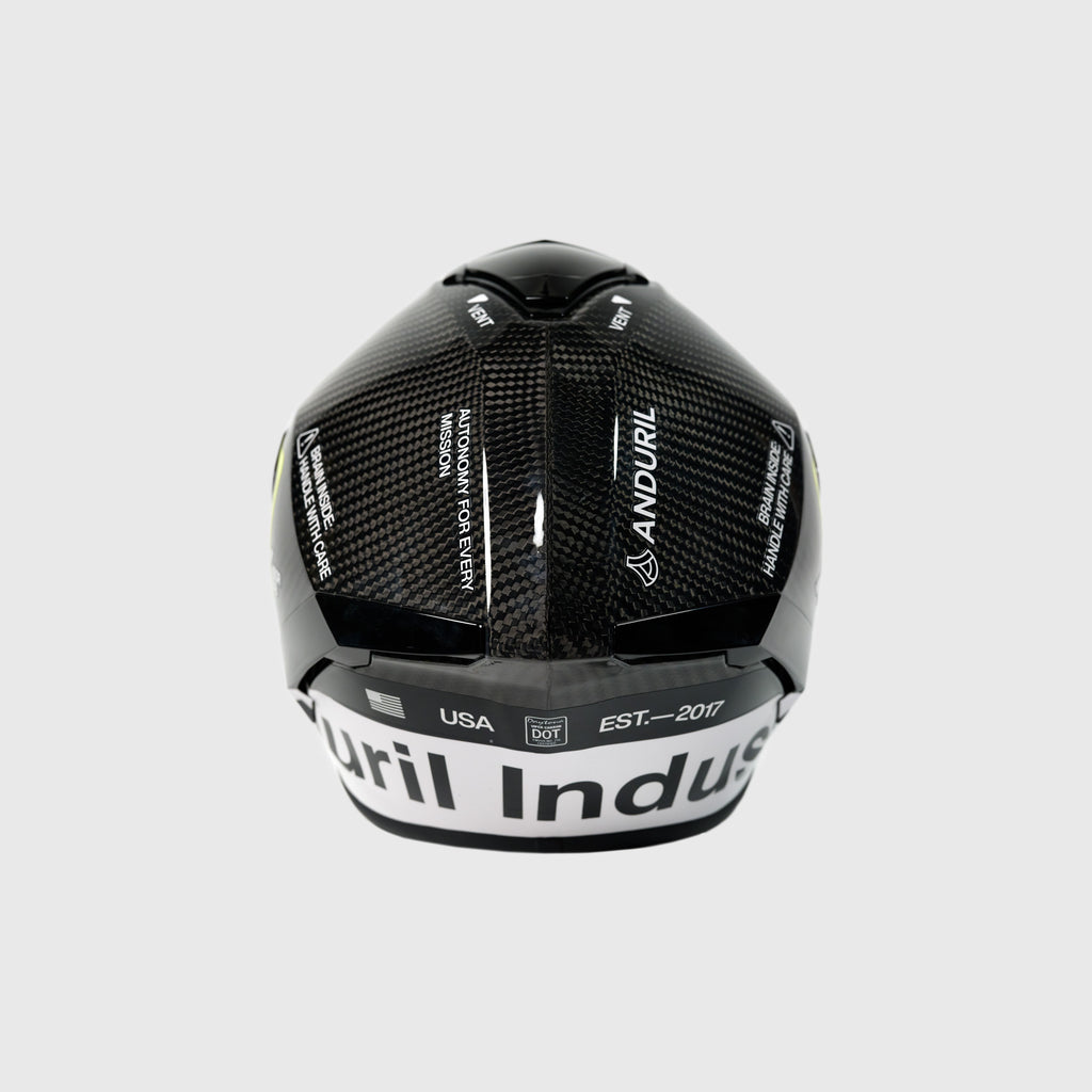 Anduril Industries Motorcycle Helmet โ Anduril Gear Store