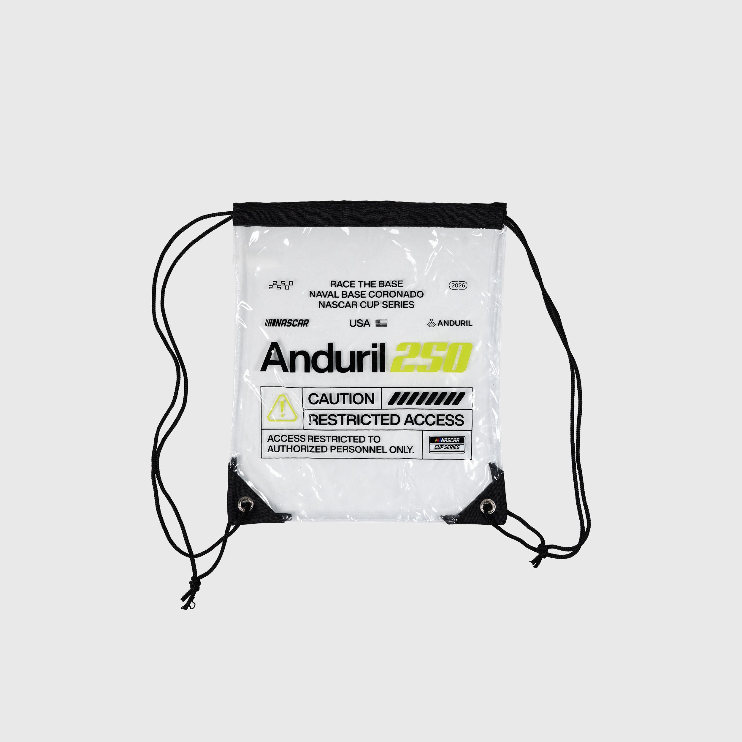 Anduril 250 Clear Cinch Bag