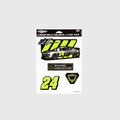 Anduril 250 #24 Cup Car 4-pack Decal Stickers
