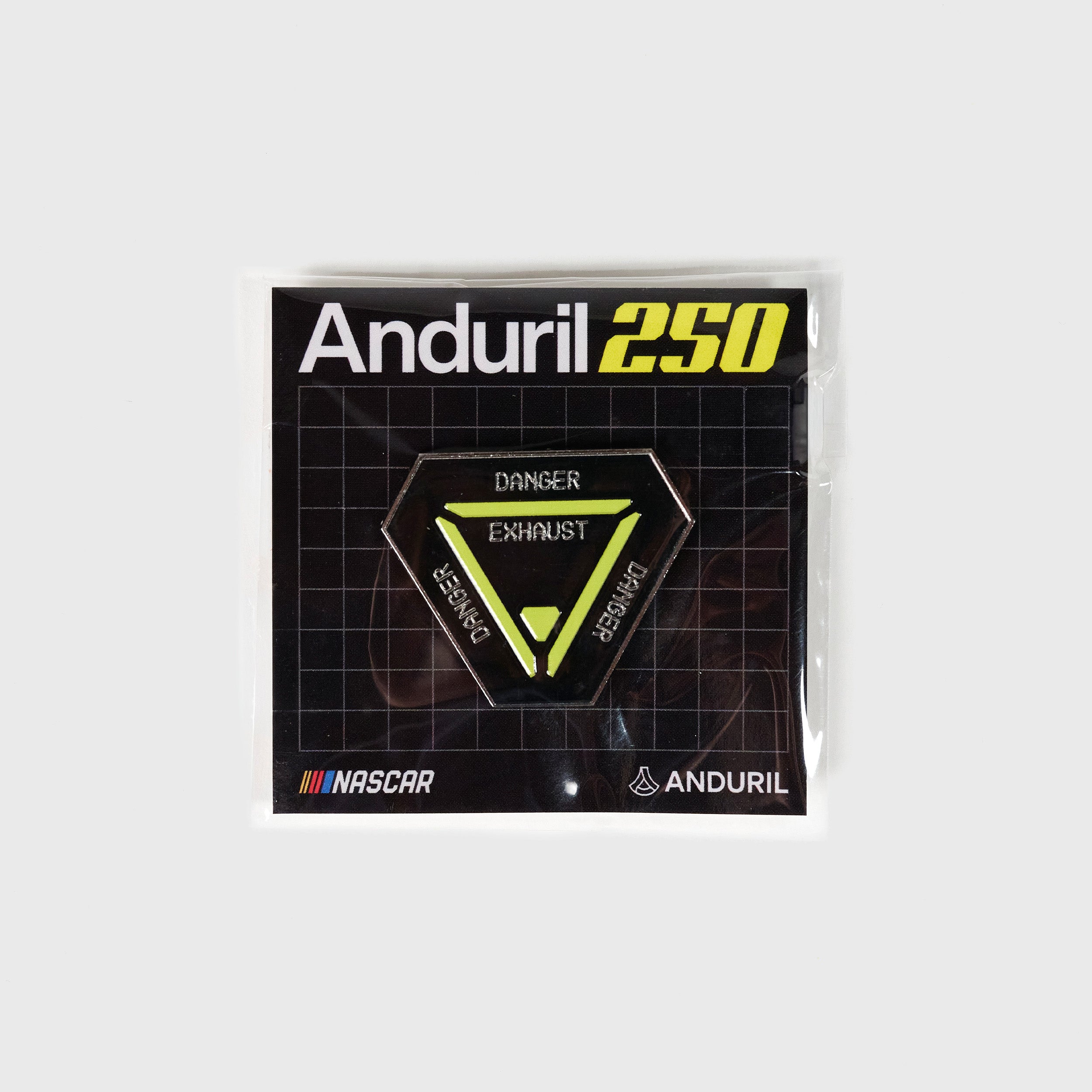 Anduril 250 'Danger Exhaust' Pin