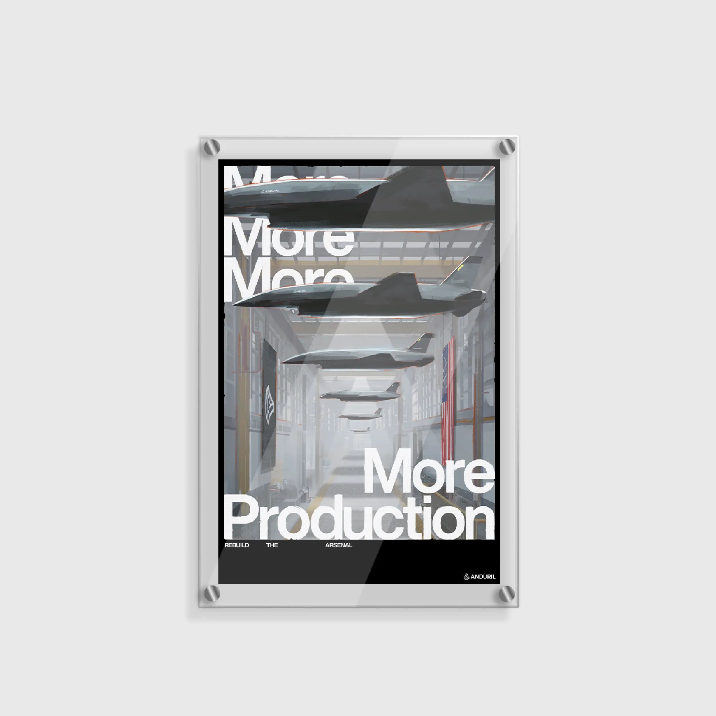Rebuild the Arsenal 'More More More Production' Artwork Print