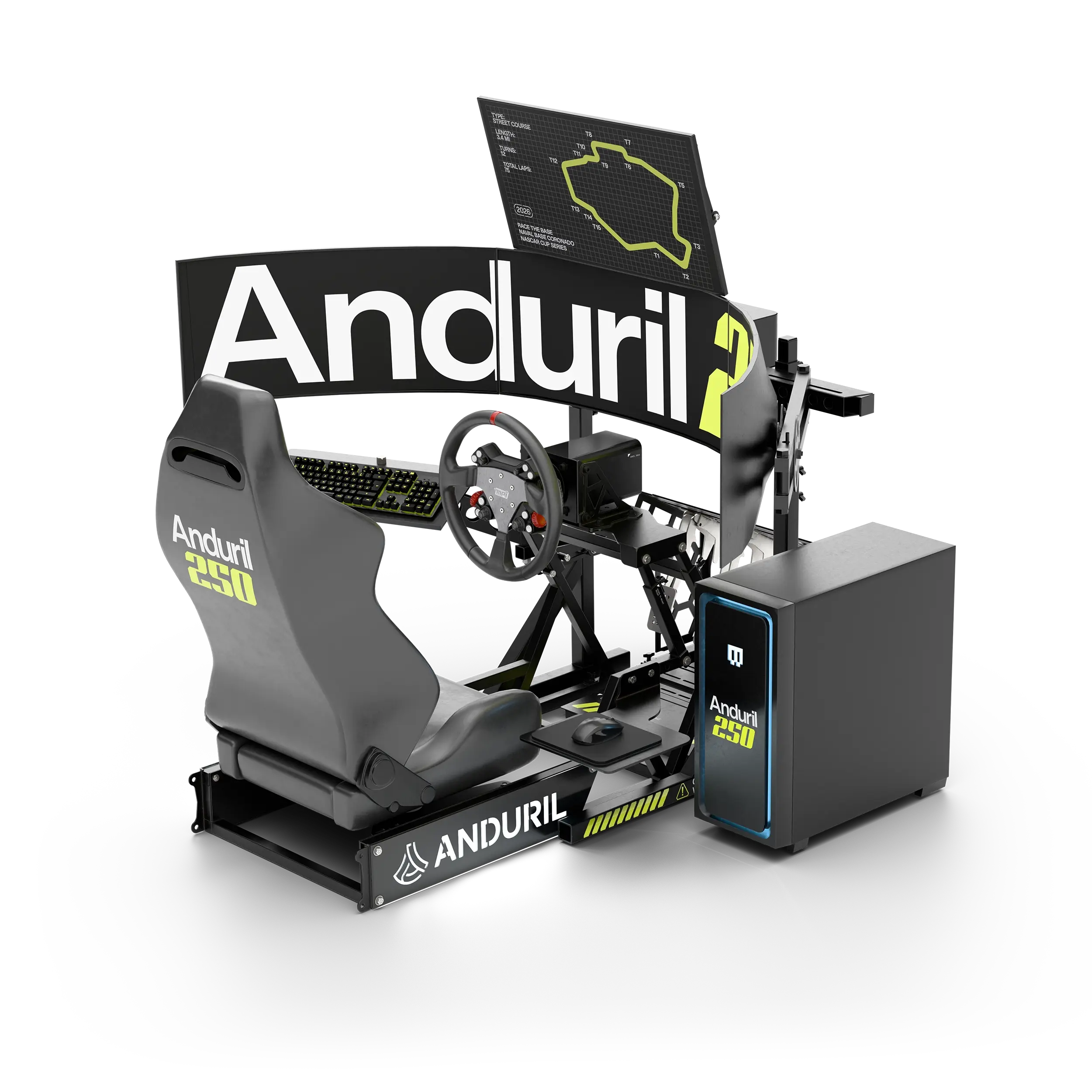 Anduril 250 SIM Racing Rig