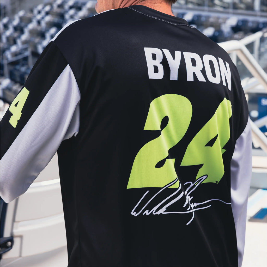Anduril 250 William Byron #24 Long-Sleeve Jersey