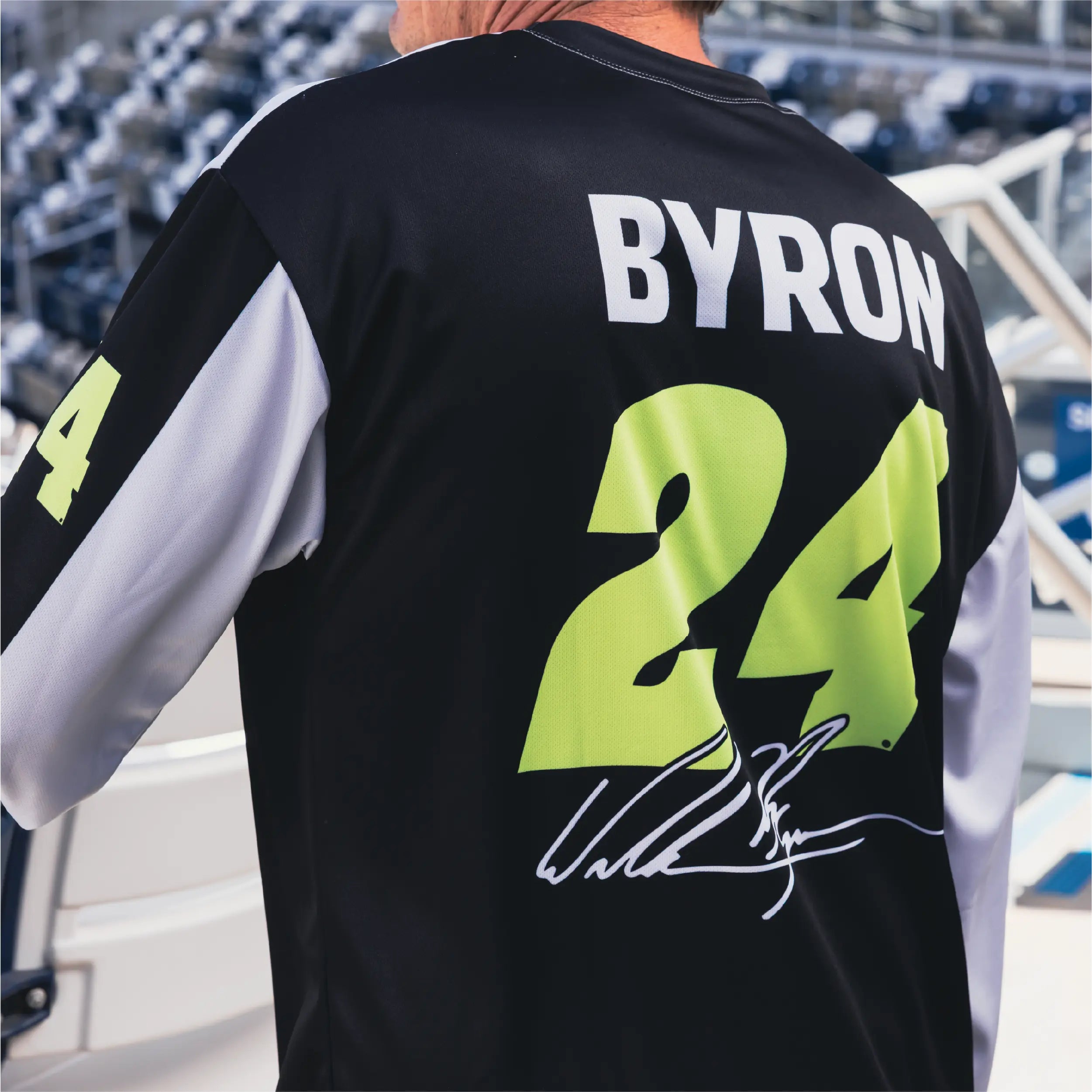 Anduril 250 William Byron #24 Long-Sleeve Jersey