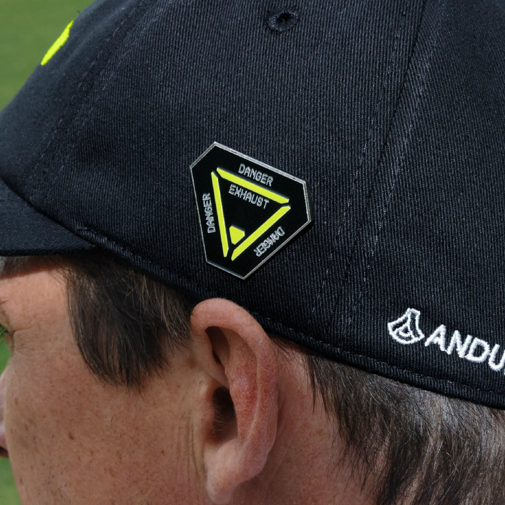 Anduril 250 'Danger Exhaust' Pin