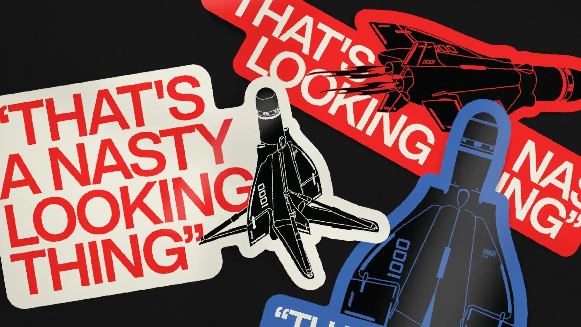 Anduril Gear Store Accessories - Nasty Looking Things Decals