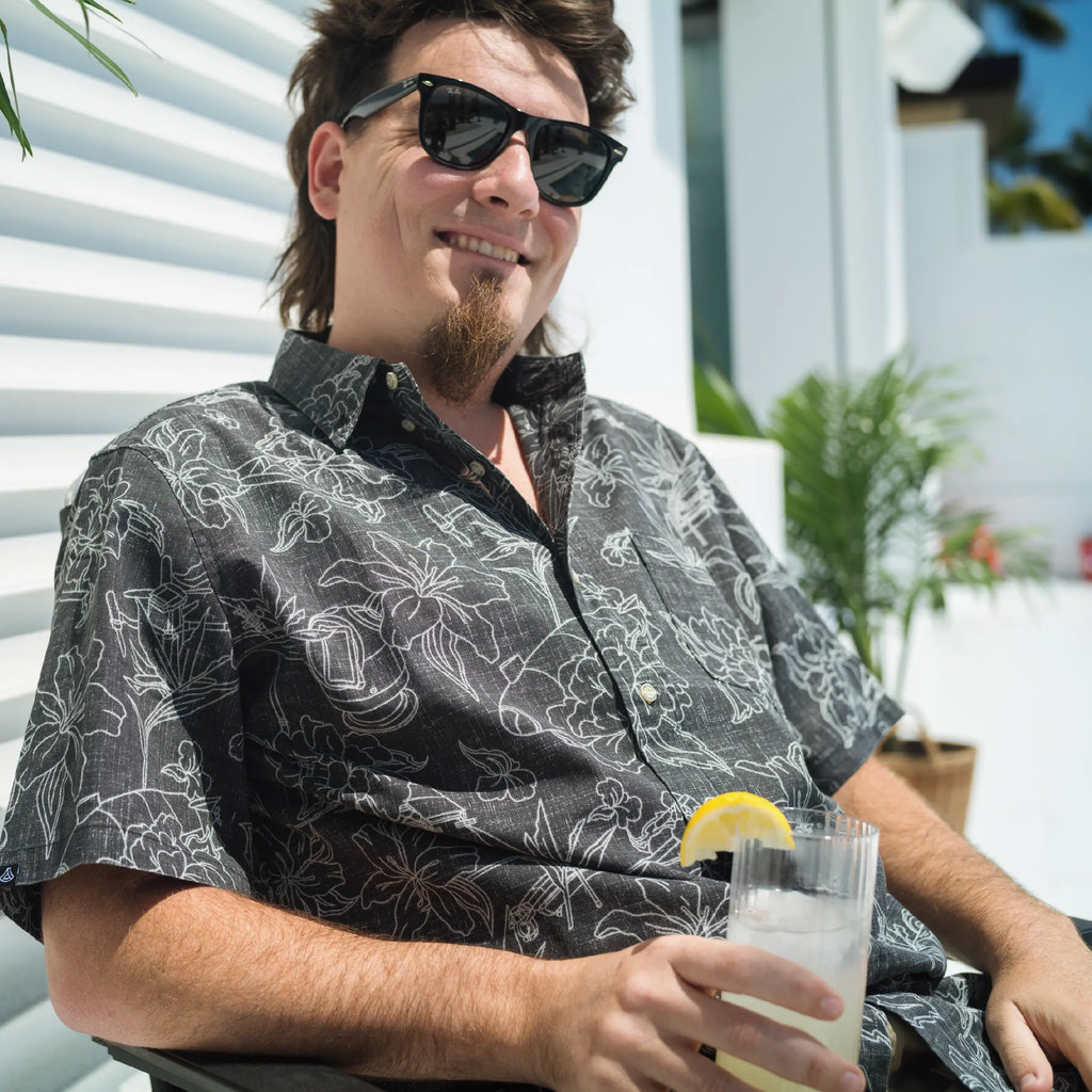Anduril x Reyn Spooner® Hawaiian Shirt, Men's, Black