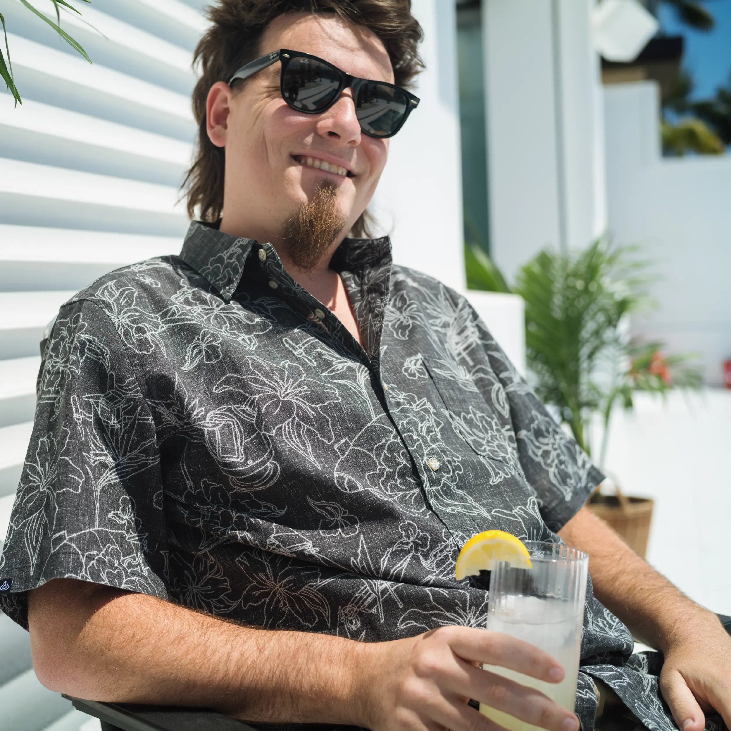 Anduril x Reyn Spooner® Hawaiian Shirt, Men's, Black