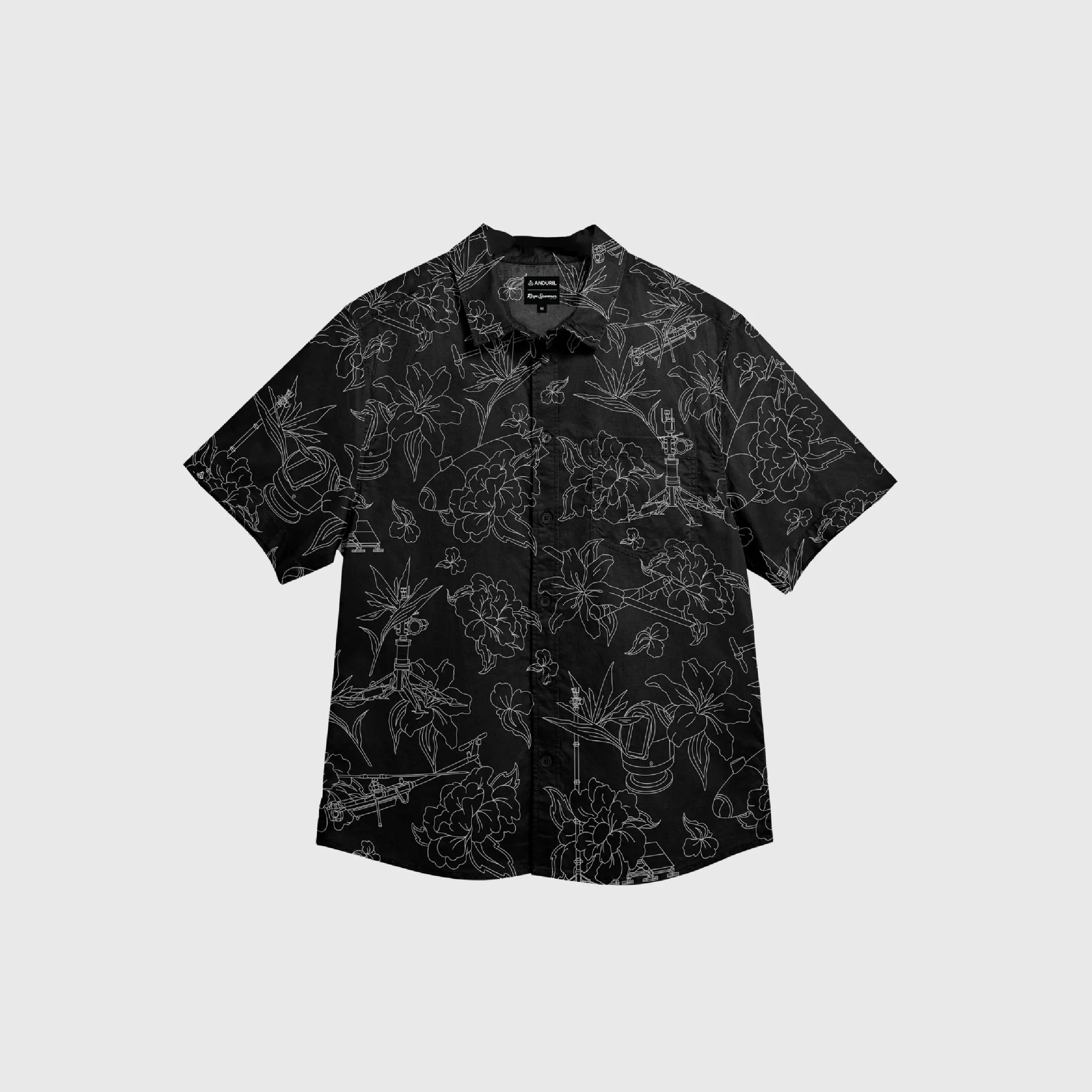 Anduril x Reyn Spooner® Hawaiian Shirt, Men's, Black