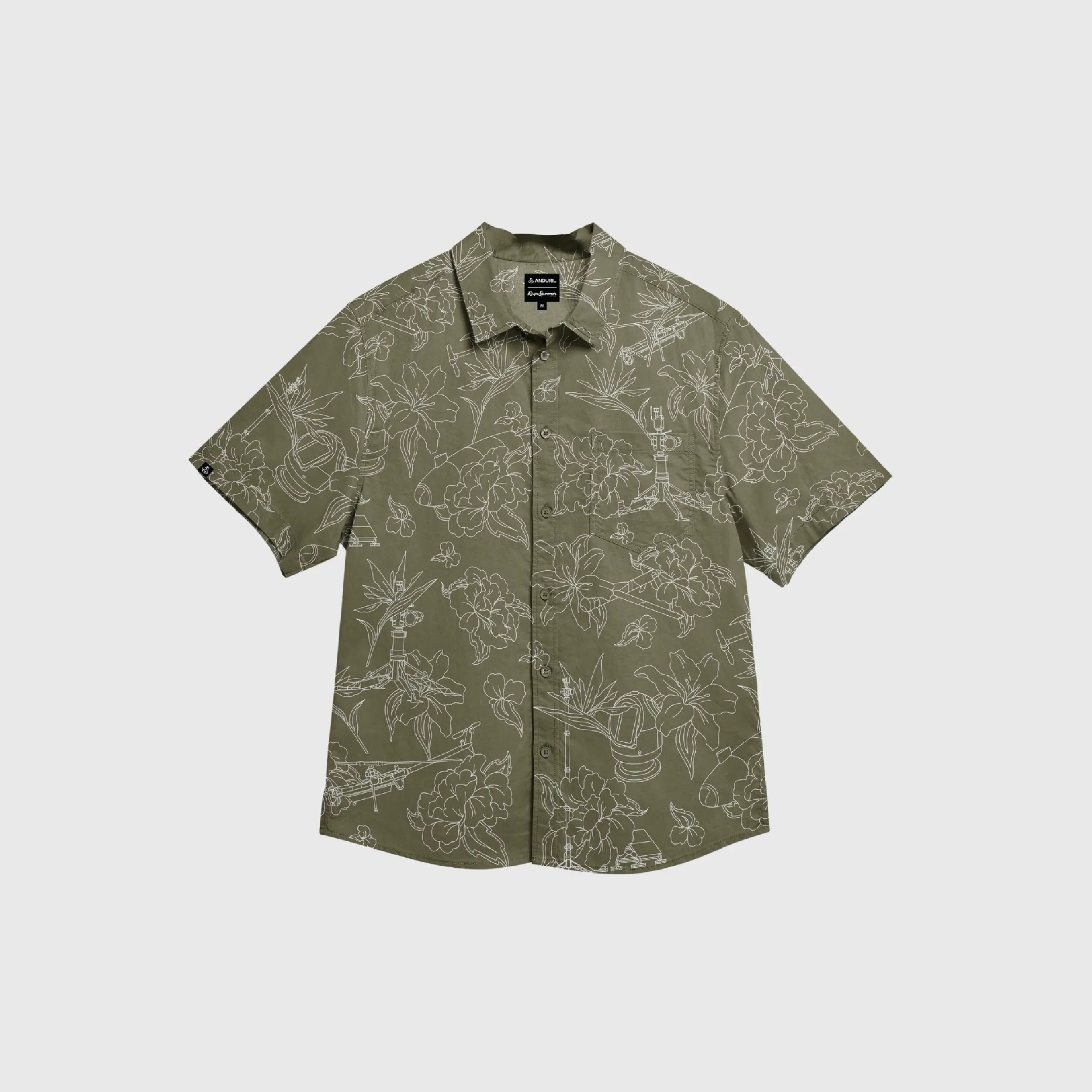 Anduril x Reyn Spooner® Hawaiian Shirt, Men's, Green