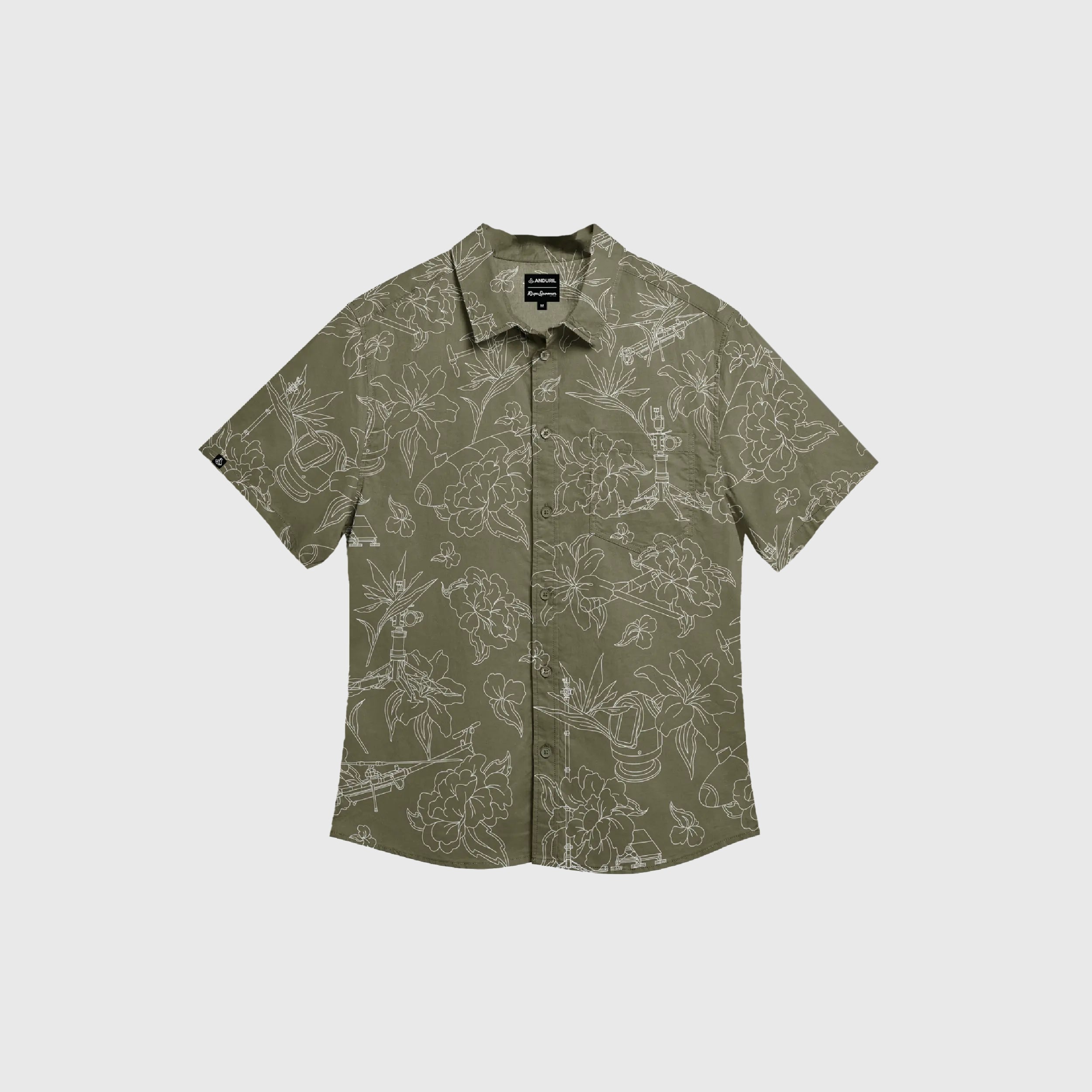 Anduril x Reyn Spooner® Hawaiian Shirt, Women's, Green