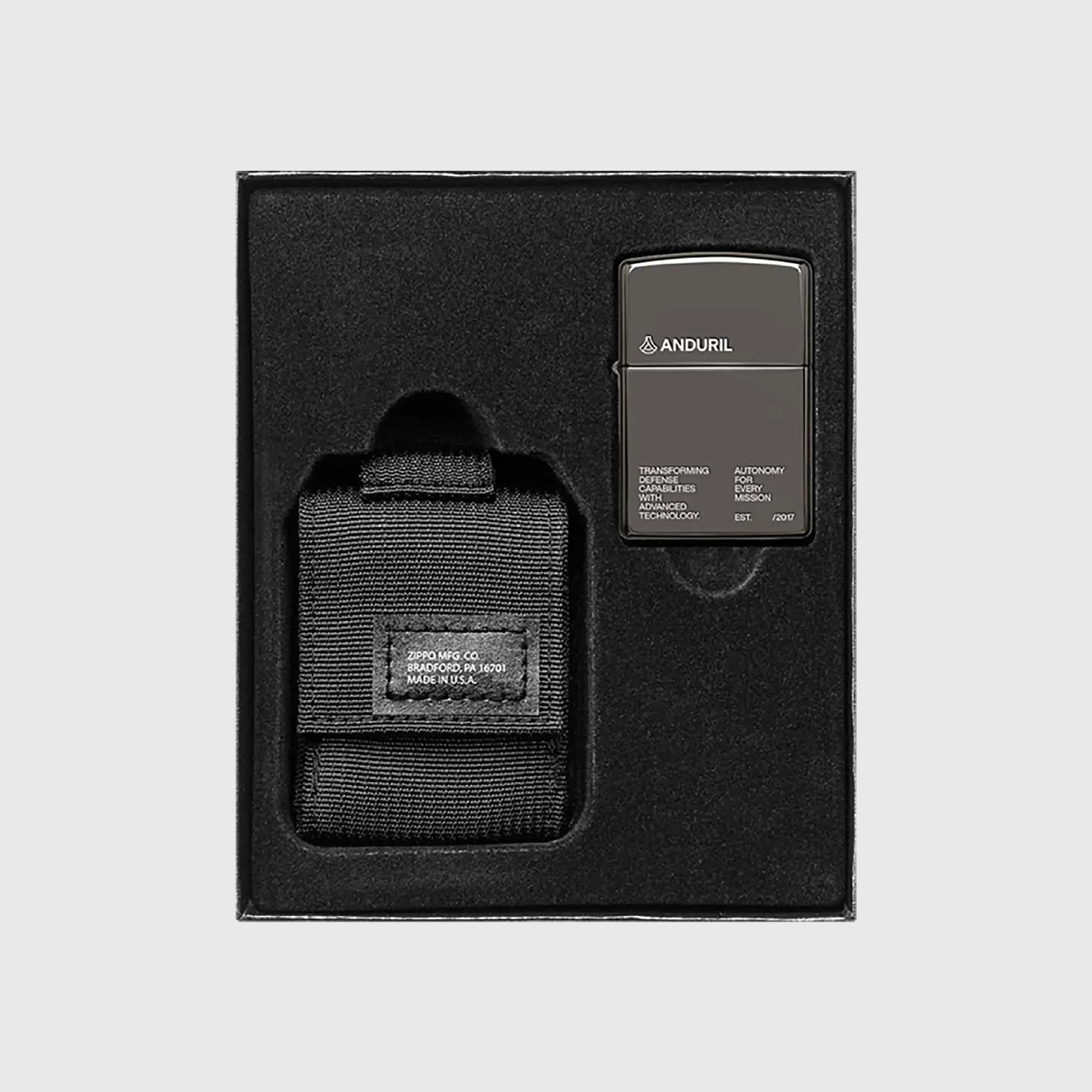 Anduril Industries Zippo® with MOLLE Pouch Set